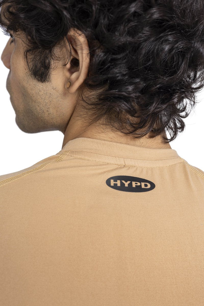 Beige Stealth Compression T-Shirt