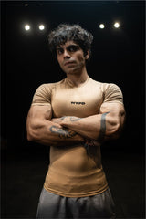 Beige Stealth Compression T-Shirt