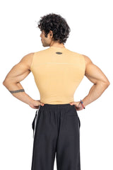 Beige Stealth Compression Tanktop