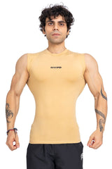 Beige Stealth Compression Tanktop