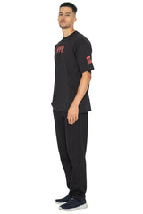 Black Dumbell Oversized T-shirt - HYPD Sports