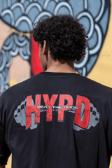 Black Dumbell Oversized T-shirt - HYPD Sports