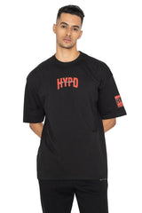 Black Dumbell Oversized T-shirt - HYPD Sports