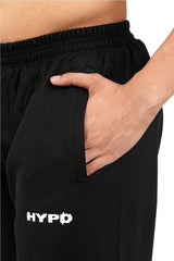 Black Grunge Beat The Odds Straight Baggy Pants