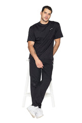 Black Solid Oversized T-Shirt - HYPD Sports
