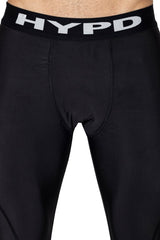 Black Stealth Compression Lower - HYPD Sports