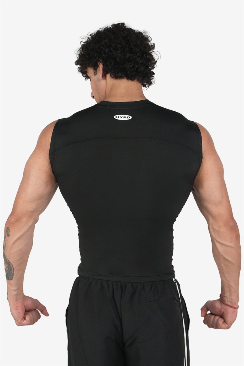 Black Stealth Compression Tanktop