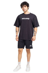 Black Training Oversized T-Shirt