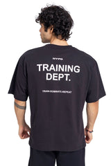Black Training Oversized T-Shirt