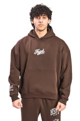 Brown Alliance Oversized Hoodie - HYPD Sports