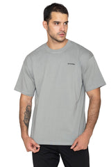 Dusty Grey Solid Oversized T-Shirt - HYPD Sports