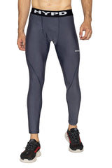 Grey Stealth Compression Lower - HYPD Sports