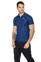 Navy Legacy Polo T-Shirt - HYPD Sports