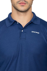 Navy Legacy Polo T-Shirt - HYPD Sports
