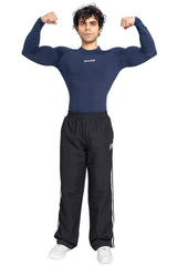 Navy Stealth Compression T-Shirt Full Sleeves
