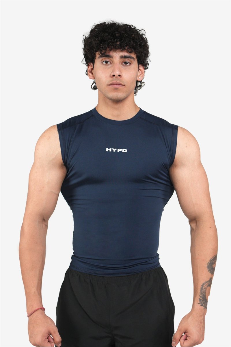 Navy Stealth Compression Tanktop