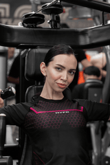 Pink Legacy Compression T-Shirt - HYPD Sports