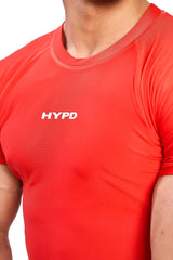 Red Ultra Compression T-Shirt - HYPD Sports