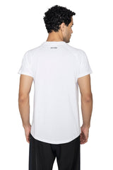 White Apex T-Shirt - HYPD Sports