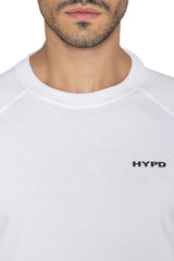 White Apex T-Shirt - HYPD Sports