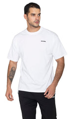 White Solid Oversized T-Shirt - HYPD Sports