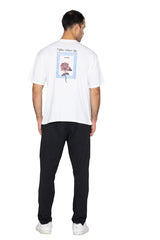 White Vibes Don't Lie Oversized T-Shirt - HYPD Sports