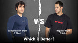 Compression Gym T Shirt vs Regular Gym T Shirt: Which is Better? - HYPD Sports