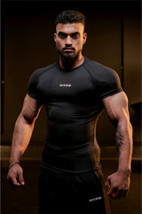 Black Stealth Compression T-Shirt