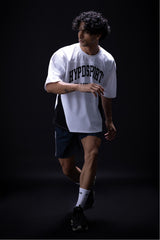 white/black training club mesh oversized jersey mens 