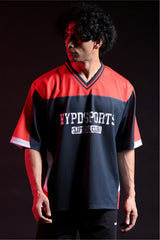 red lifting club oversized training jersey mens 