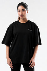 Black Essential Oversized T-Shirt Women