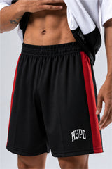 black/red training club mesh shorts mens 