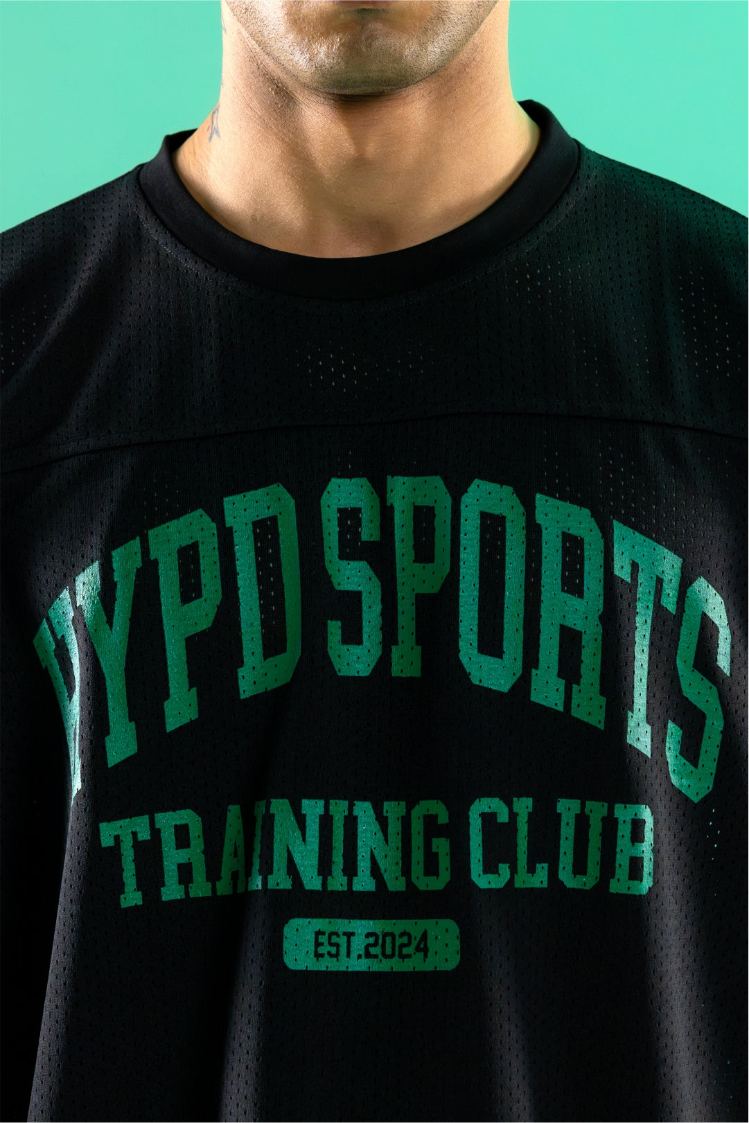 black/green training club mesh oversized jersey mens 
