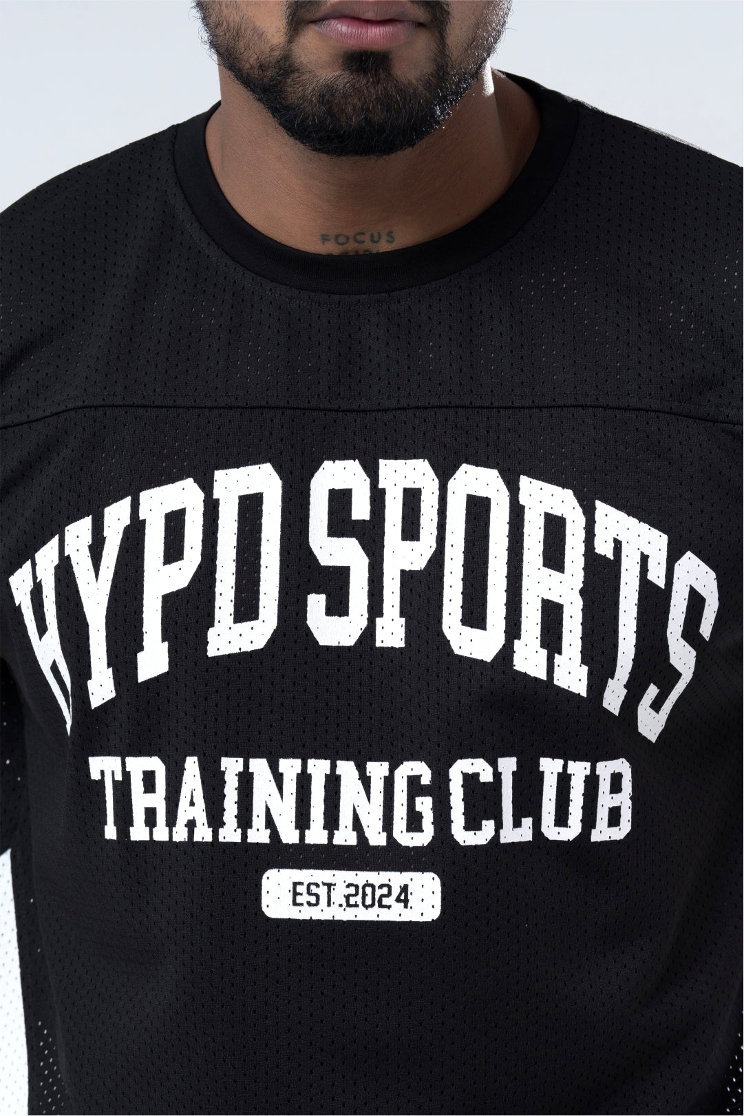 black/white training club mesh oversized jersey mens 
