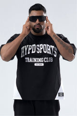 Black/White Training Club Mesh Oversized Jersey