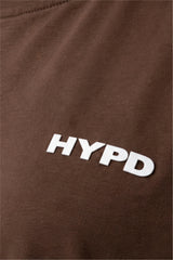 brown essential oversized t-shirt women