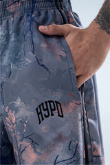 ash camo trackpants men 