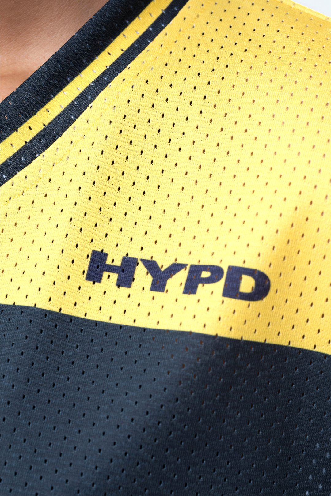 yellow champion mentality oversized training jersey women