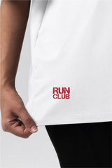 White Run Club Oversized T-Shirt Women