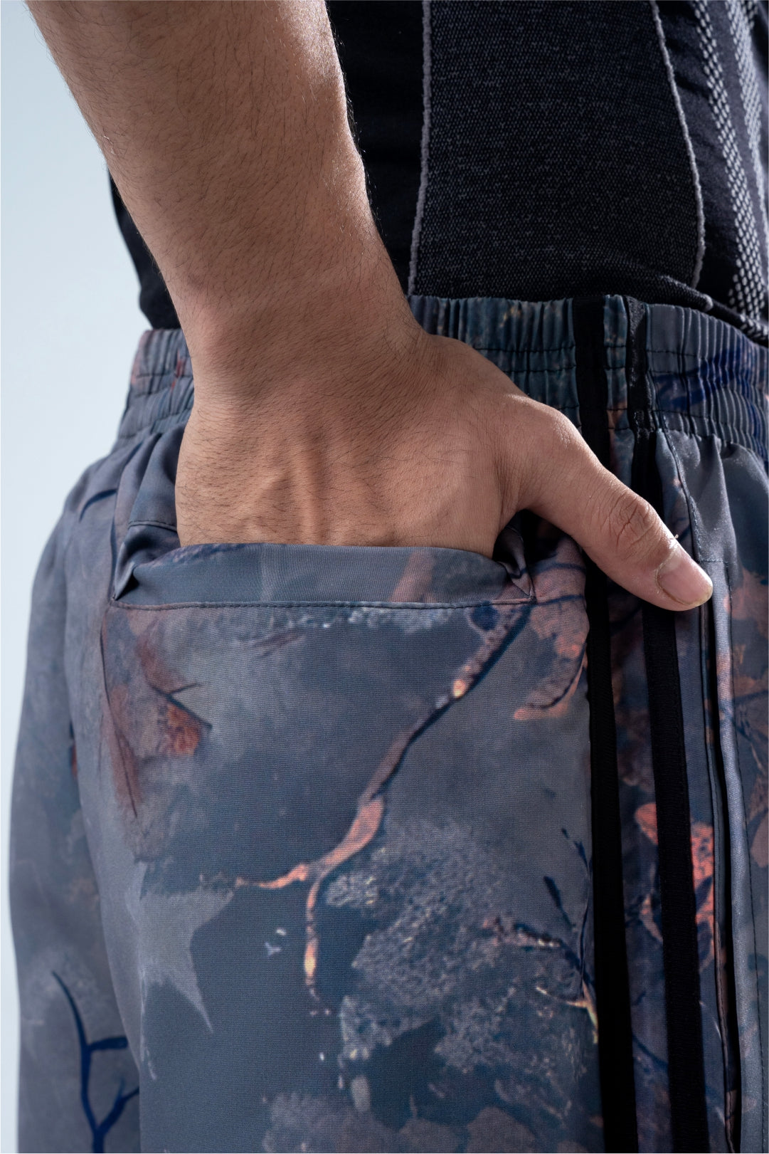 ash camo trackpants men 