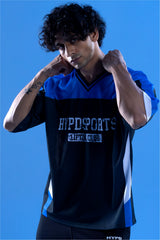 blue lifting club oversized training jersey mens 