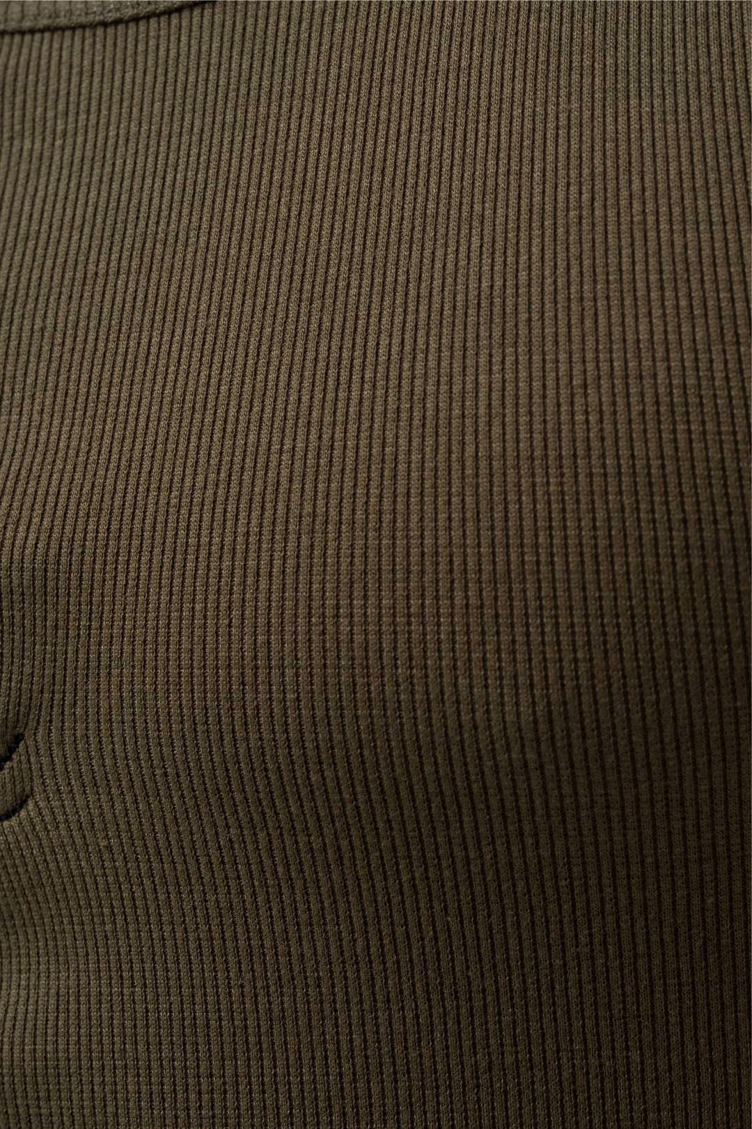 olive signature ribbed vest mens