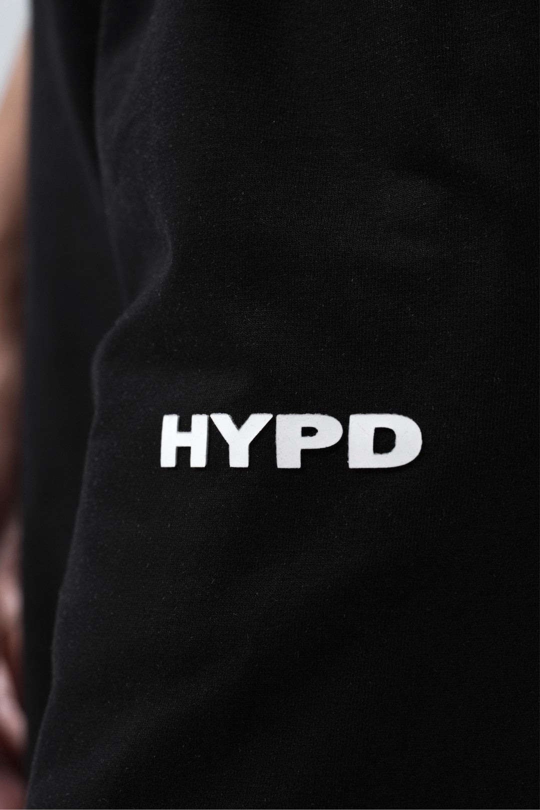 black essential straight fit trackpants women