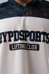 camo lifting club oversized training jersey men 