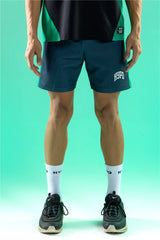 black/green training club mesh shorts mens 