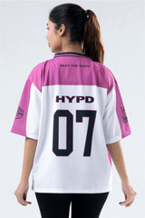 Pink Champion Mentality Oversized Training Jersey For Her