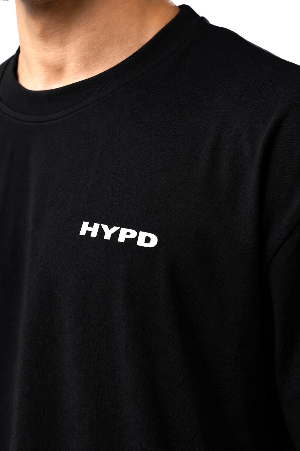 black essential oversized t-shirt men 