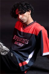 red lifting club oversized training jersey mens 