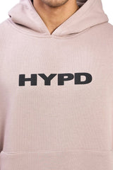 Beige Puff Oversized Hoodie - HYPD Sports