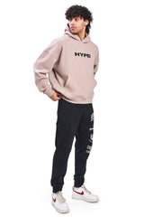 Beige Puff Oversized Hoodie - HYPD Sports